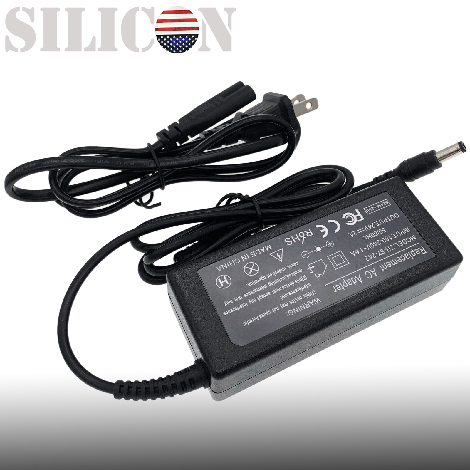 Charger Power Supply Cord For Logitech G29 G920 Apd Da-42h24 Psu