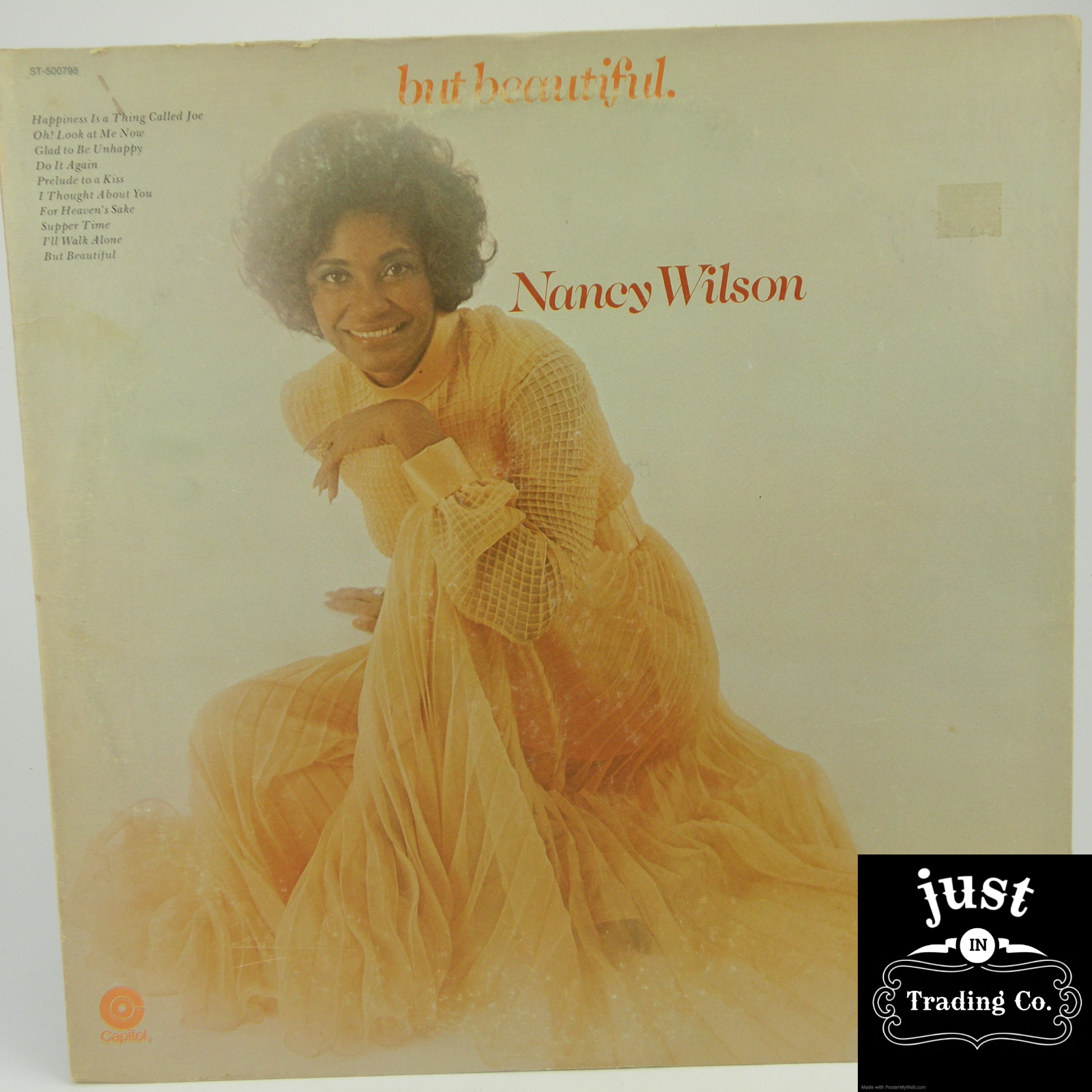 Nancy Wilson ‎– But Beautiful 1971 lp ST 500798 - Jazz - VG