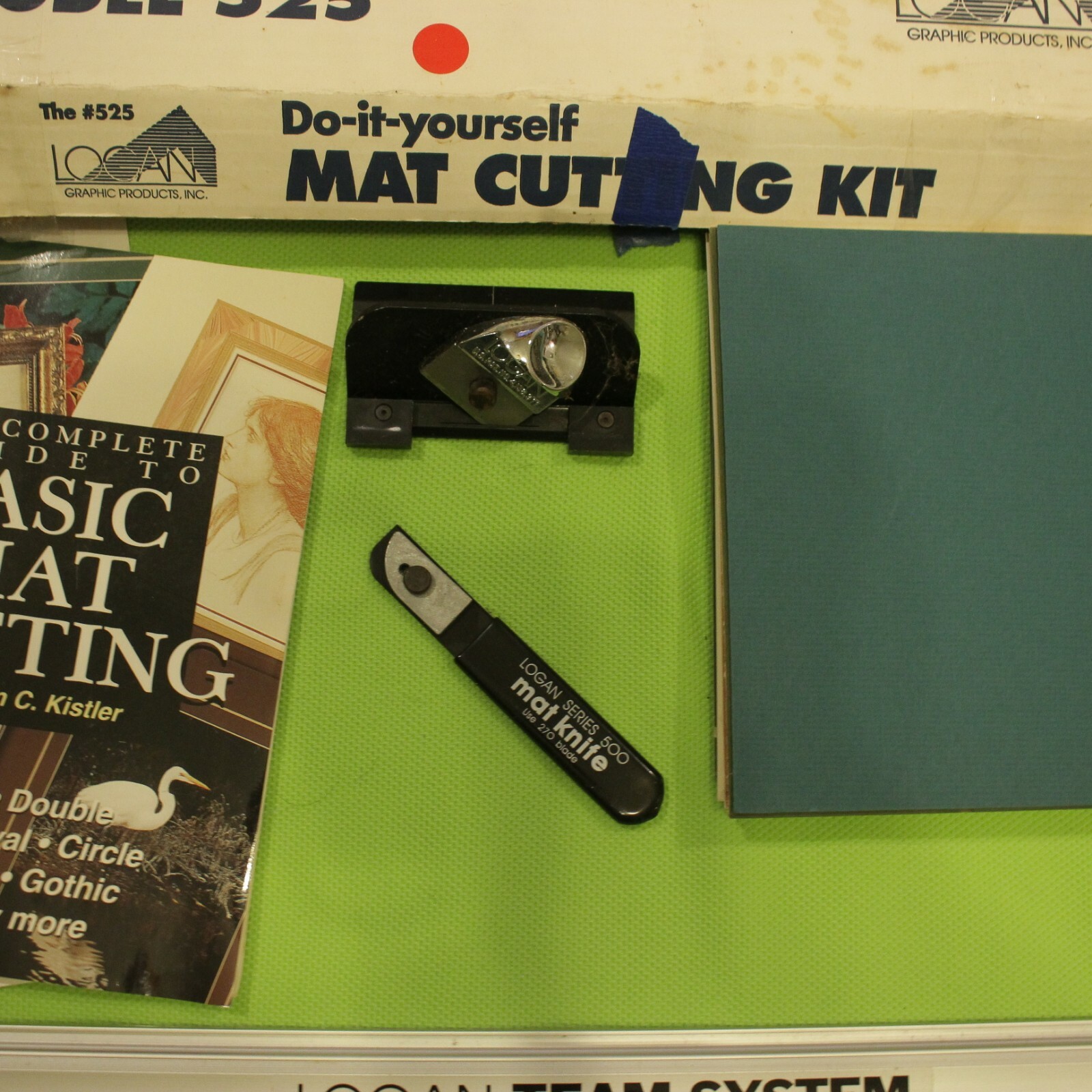 Logan Mat Cutting Kit Model 525 Do It Yourself Guide to Basic Mat Cutting