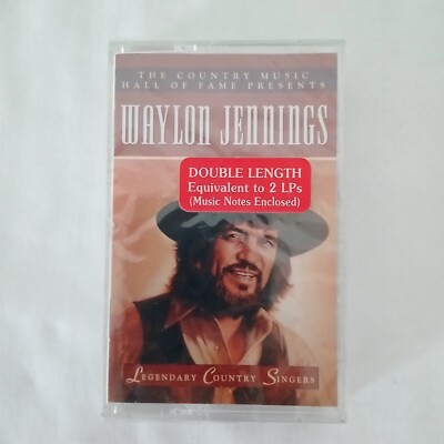 Waylon Jennings ''Country Music Hall of Fame Presents'' Time Life Cassette *NEW