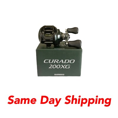 Shimano CURADO 200 M Low Profile Reels CU200XGM Fishing