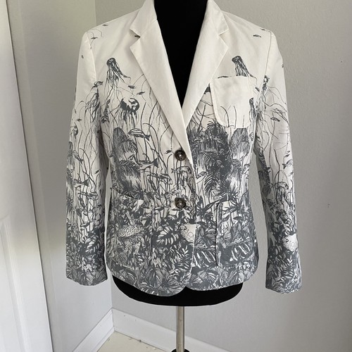 Anthropologie 8 daughters Of The Liberation Sea Nettle jacket jellyfish ocean