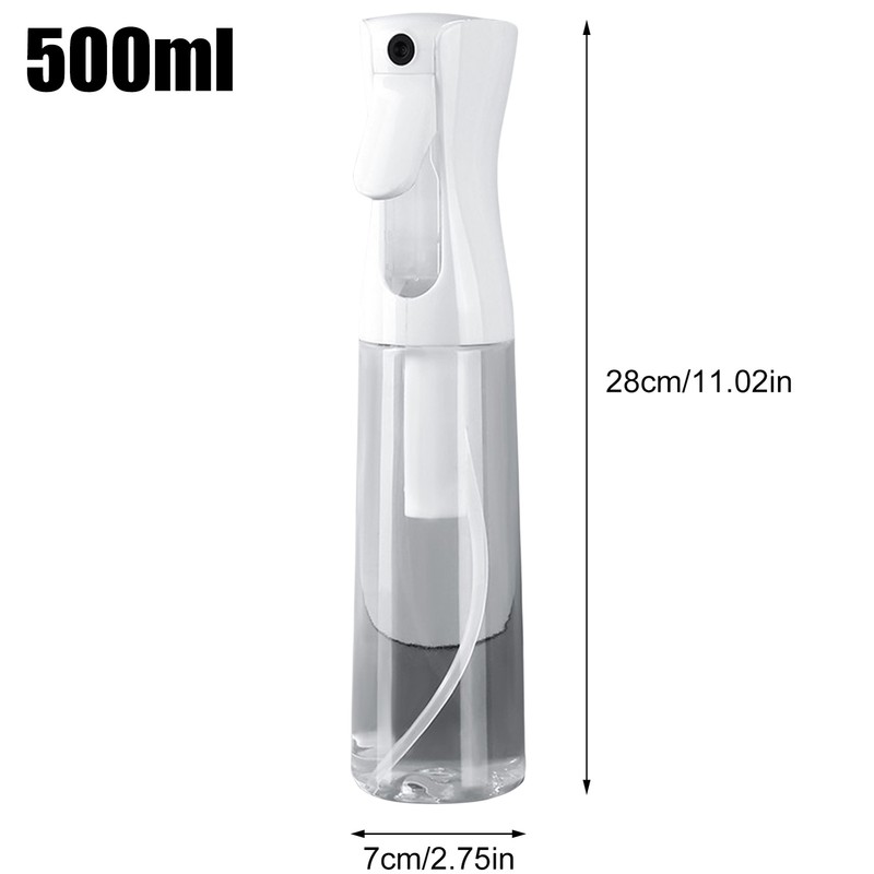200-500ML Continuous Fine Mist Hair Spray Bottle Makeup Salon Hairdressing Tool