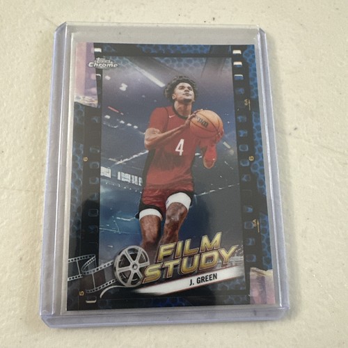 2023-24 Topps Chrome - Film Study Blue Basketball Refractor