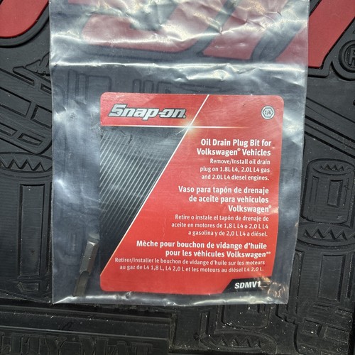 Snap On Tools Oil Drain Plug Bit For Volkswagen Vw Vehicles Drain SDMV1