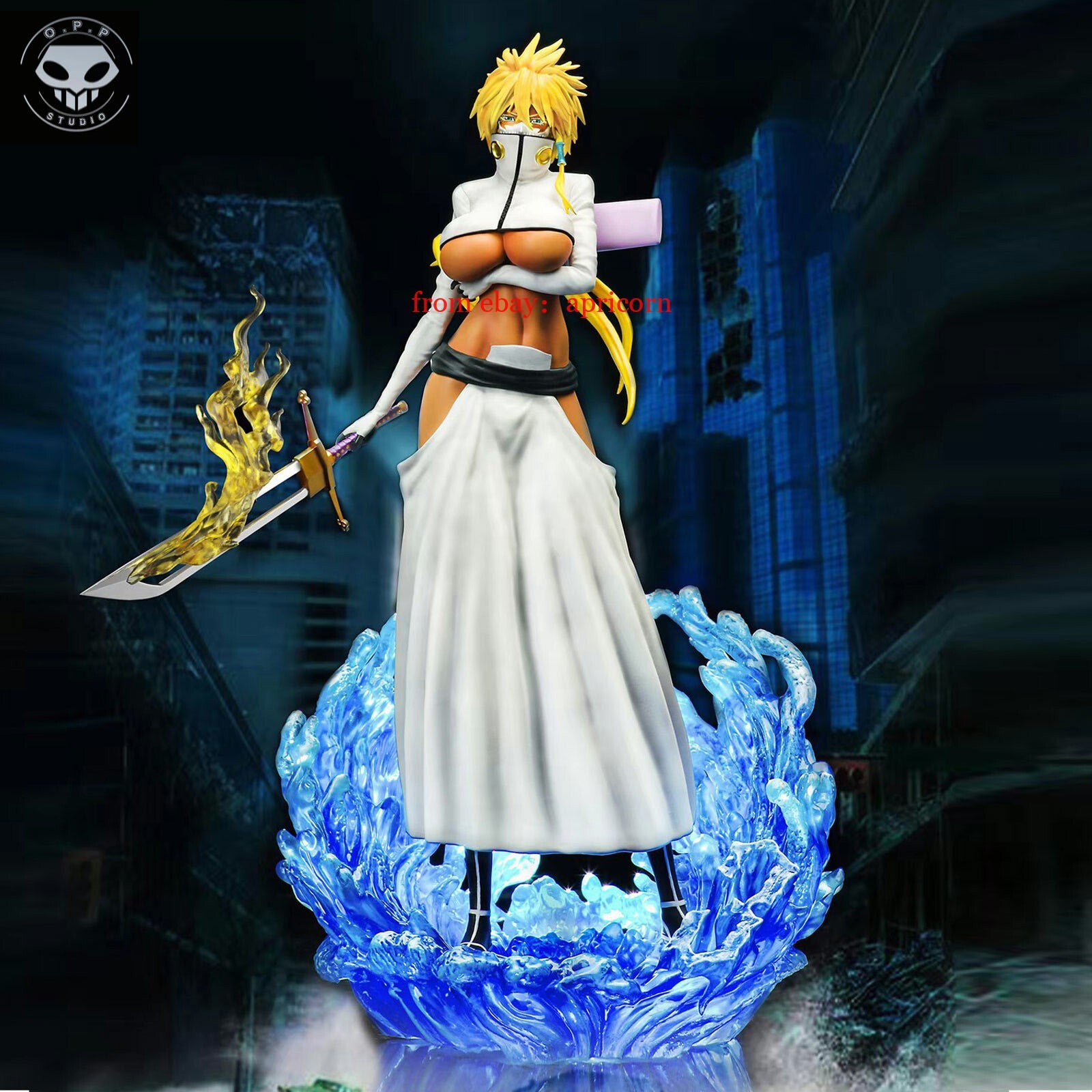 Bleach Opps-Studio Yammy Rialgo Figure | eBay