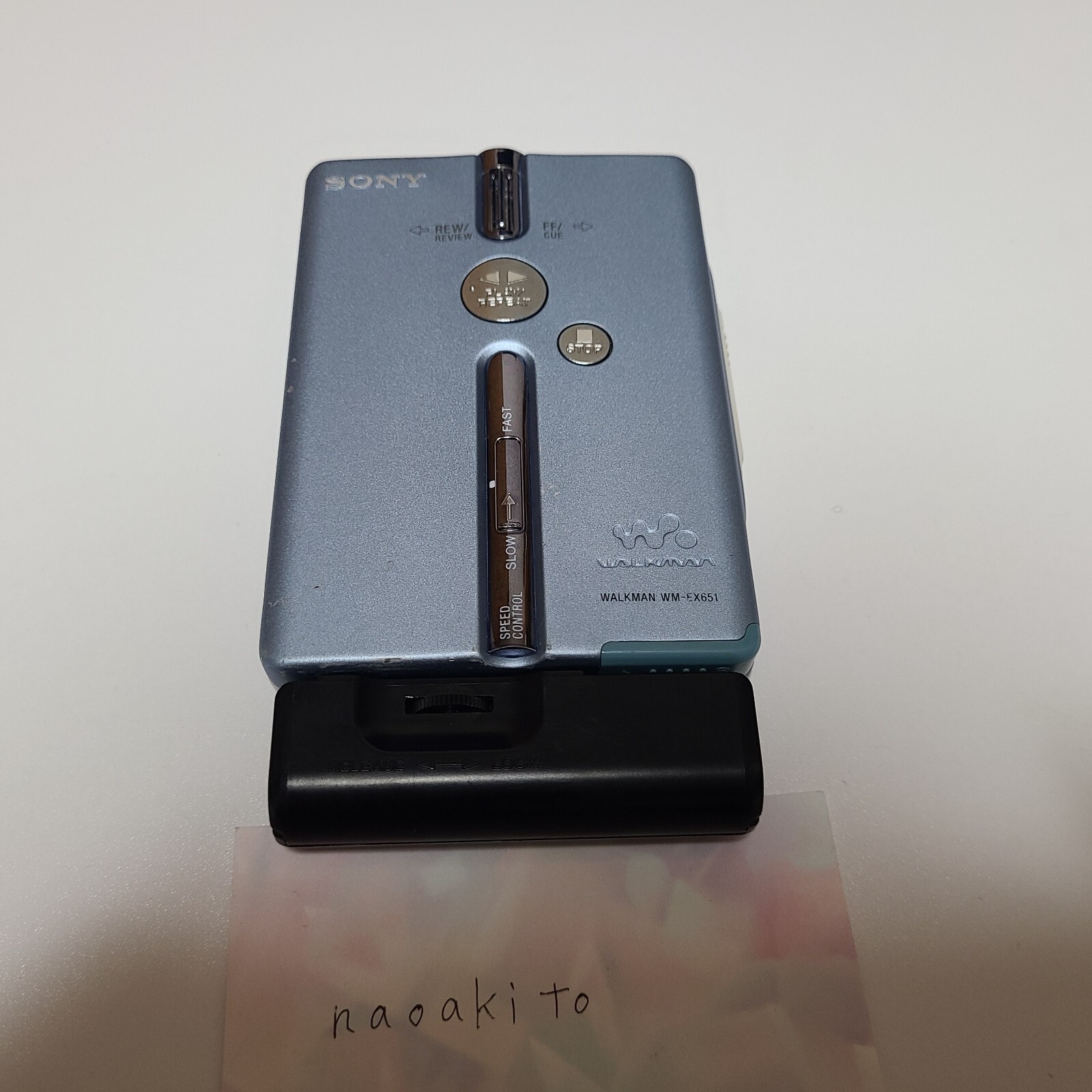 [美整備可動品]ソニースポーツカセットウォークマンsony WM-F5 SONY SPORTS WM-F5 Sports Walkman Cassette Player Used Japan