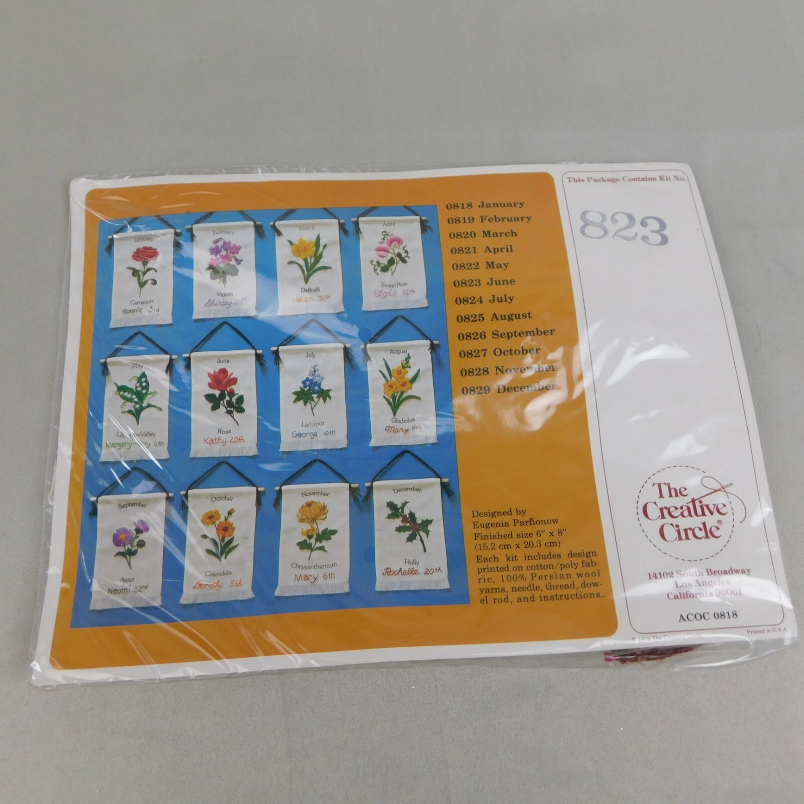 The Creative Circle Vintage Embroidery Kit - 823 June Rose The Creative Circle Vintage Embroidery Kit - 823 June Rose