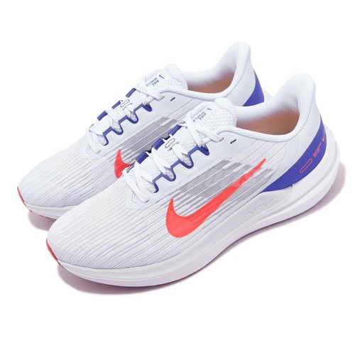 

Мужские кроссовки Nike Air Winflo 9 Football Grey Bright Crimson DD6203-006, Серый, Air Winflo 9