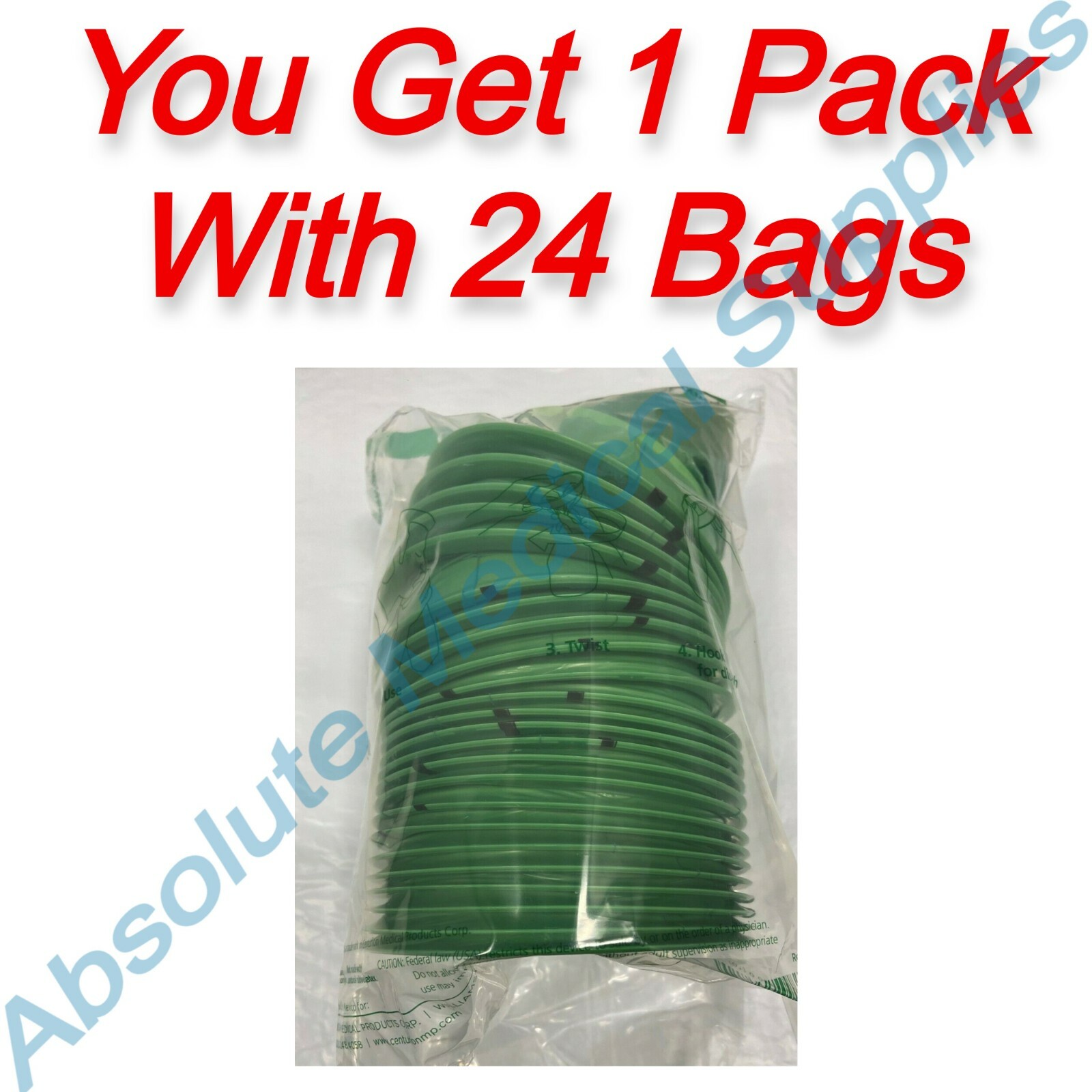 6.5W X 15.5L, 1.5 Mil Emesis Bags - Action Bags