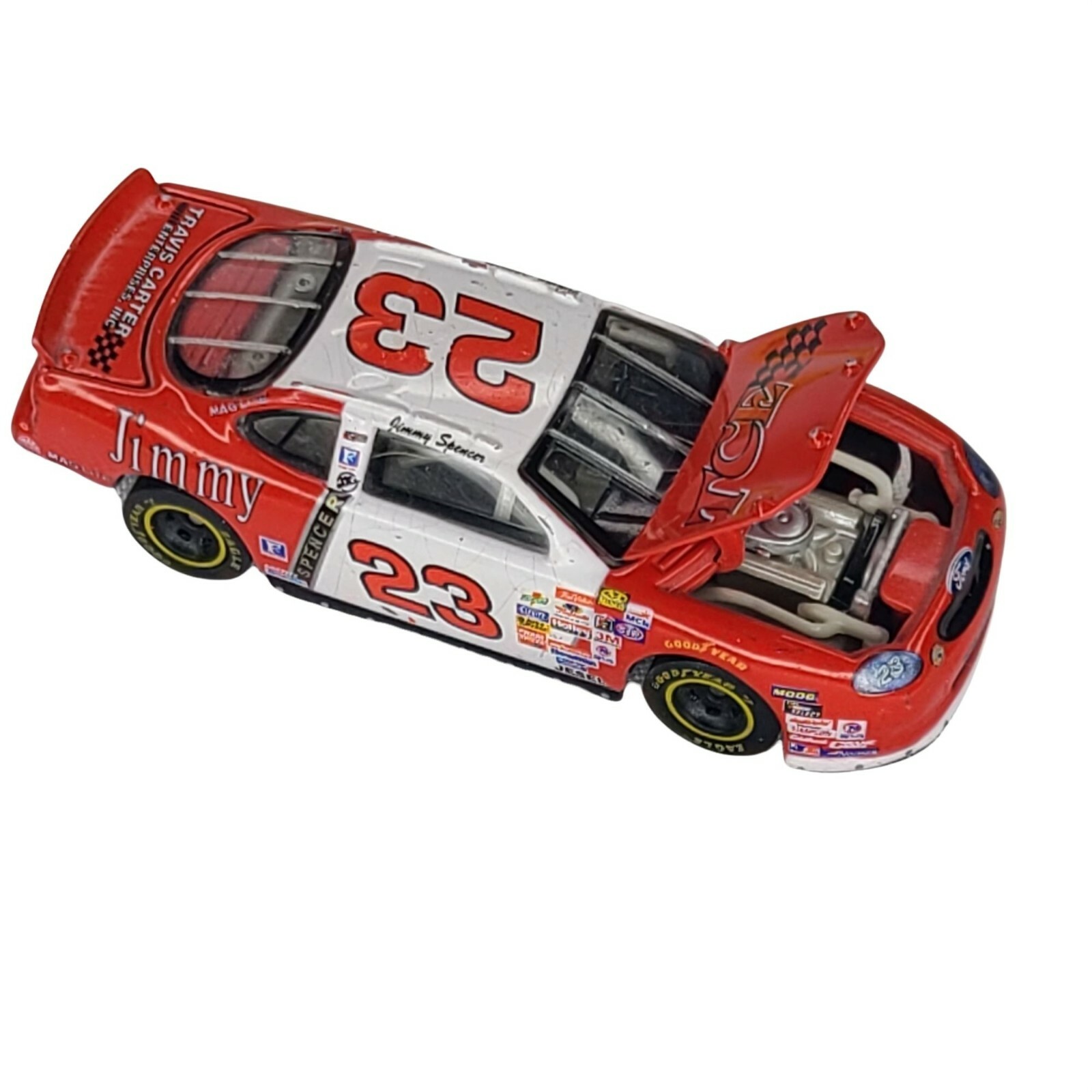 フォード トーラス ストックカー ミニカー 模型 Race image Racing Champions Nascar 23 Jimmy Spencer TCE Ford Taurus 1