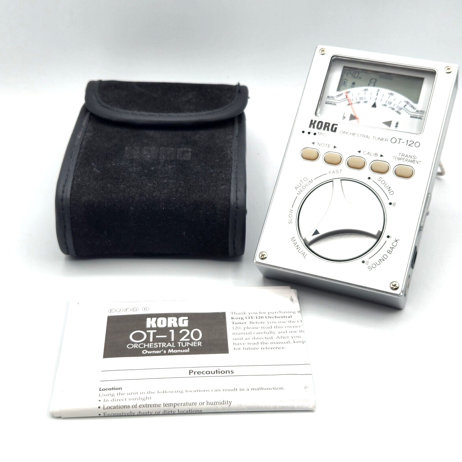 Korg OT-120 Orchestral Tuner Studio Pro Turner Chromatic Multi