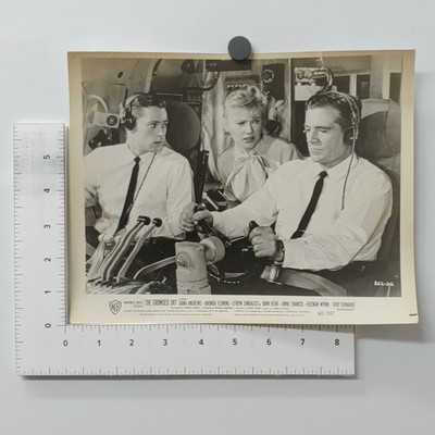 The Crowded Sky Dana Andrews 1960 Movie Promo Black White 8x10 Press Photo