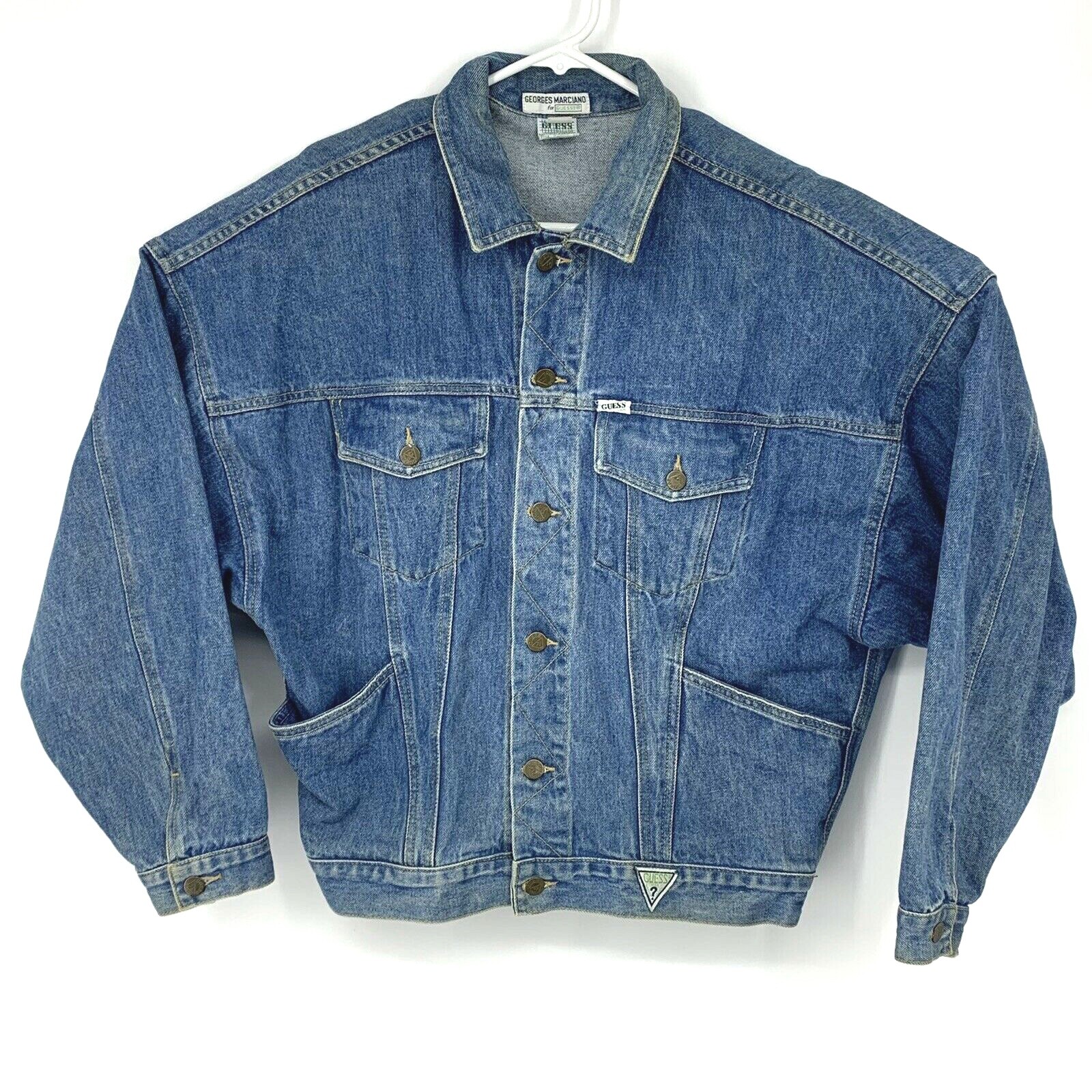 Vintage Georges Marciano for Guess Denim Jean Jacket M10875 Vintage Georges Marciano for Guess Denim Jean Jacket M10875