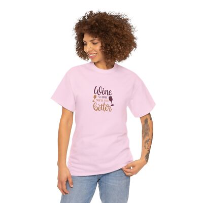 Wine A Little, You'll Feel Better. Unisex Heavy Cotton Tee