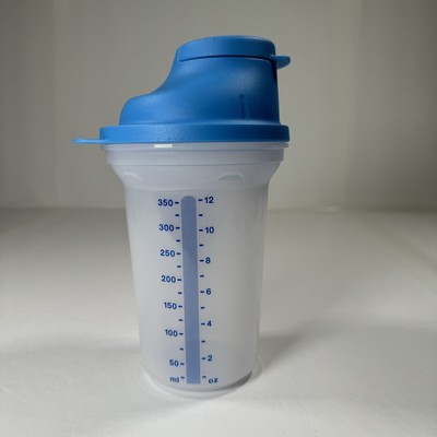 Tupperware All In One 12 oz Shaker with Blue Seal