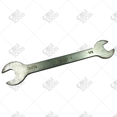 V8 Tools 831214 1/2'' - 9/16'' Super Thin Wrench