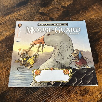 David Petersen  MOUSE GUARD  Free Comic Book Day  San Diego Comic-Con