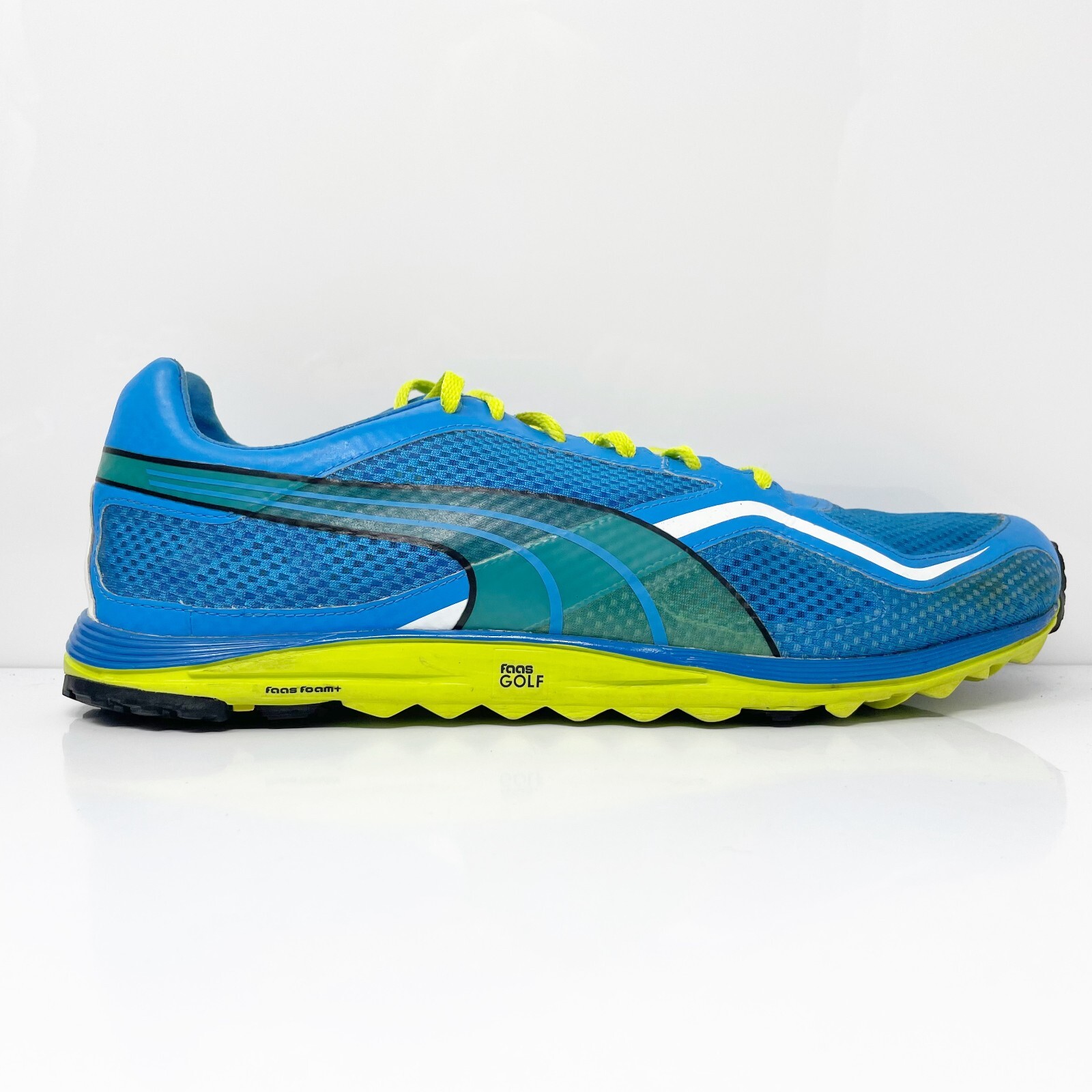 

Puma Mens Faas Lite 186847 04 Синие кроссовки для бега Размер 13, Синий, Faas Lite
