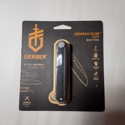 2023~Gerber Armbar Slim Cut Multi-Tool Knife Color: Onyx