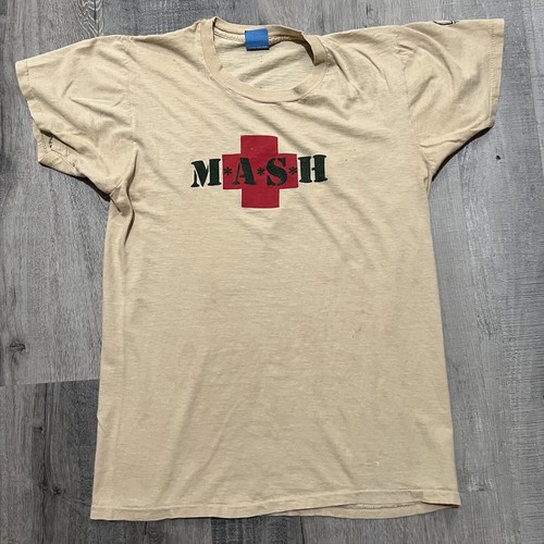 Vtg MASH 1980s Military Army TV Show Beige 20th Century Fox