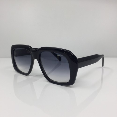 Pre-owned Goliath Ii Sunglasses Ultra  2 C. Shiny Black 62-20-150mm Holland In Grey Gradient