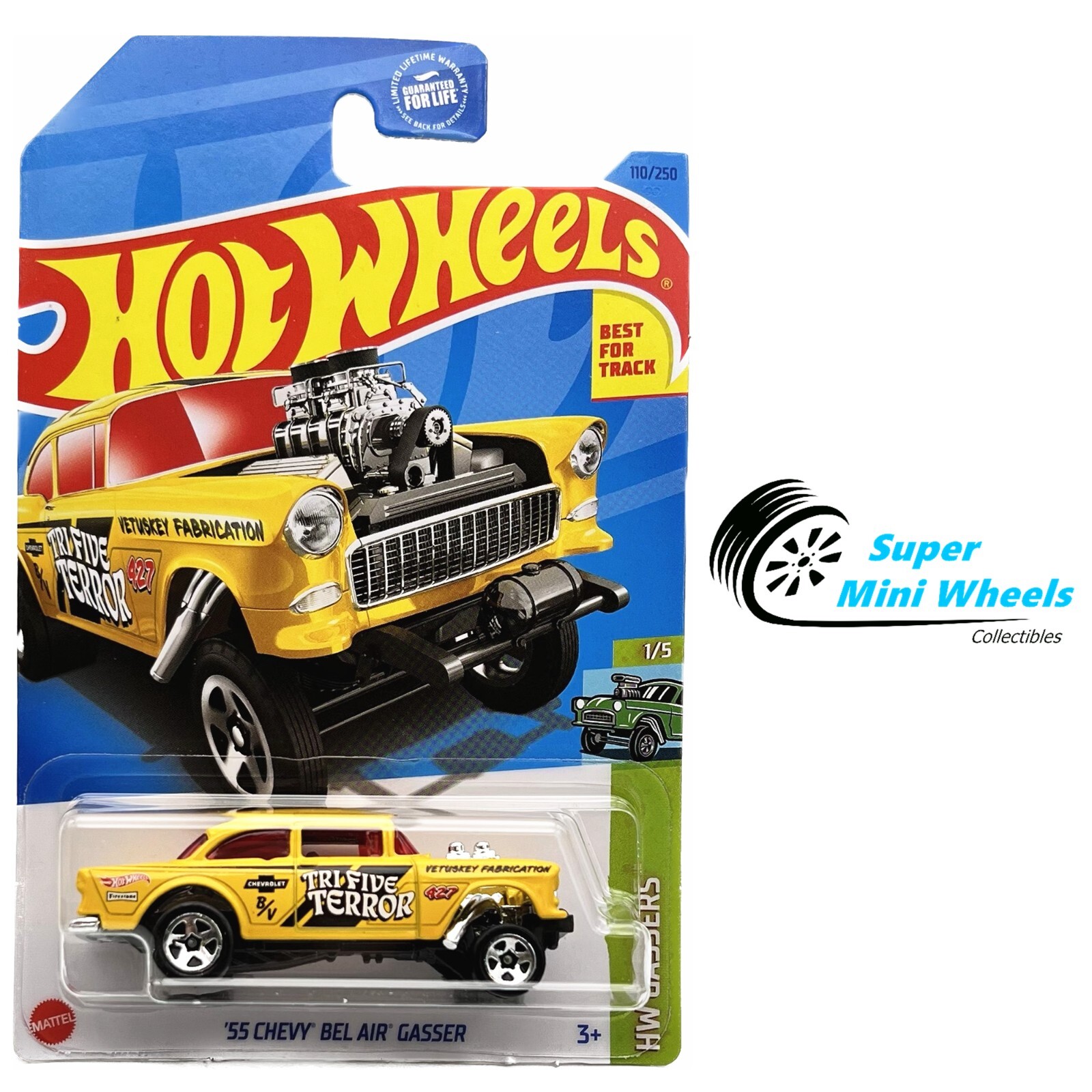 ホットウィール 55 chevy belair gasser 3000台限定 Hot Wheels 2023