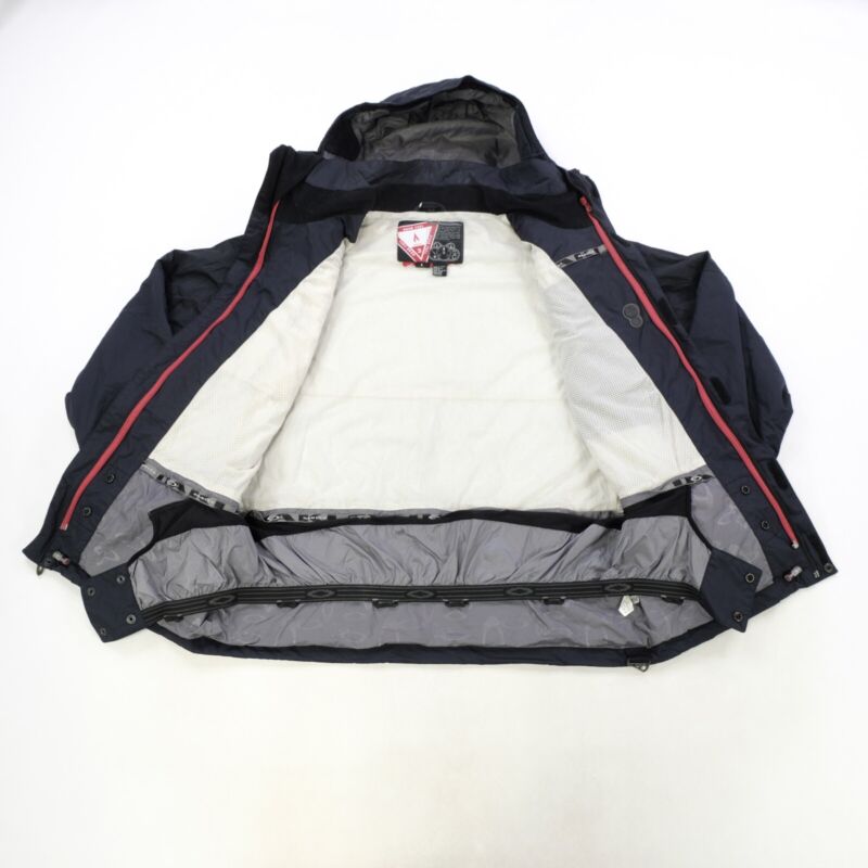 Rare VTG OAKLEY Road Fuel 3 Spell Out Full Zip Hooded Ski Rare VTG OAKLEY Road Fuel 3 Spell Out Full Zip Hooded Ski