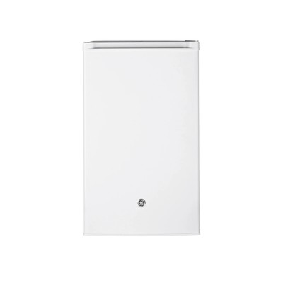 GE GME04GGKBWW 20'' White Freestanding Compact Refrigerator