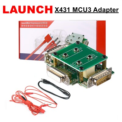 Launch X431 MCU3 Adapter for X-PROG3 GIII All Key Lost for Benz Read E-CU T-CU