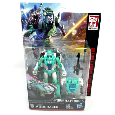 Hasbro Transformers Power of Primes Deluxe Class Autobot Moonracer Action Figure