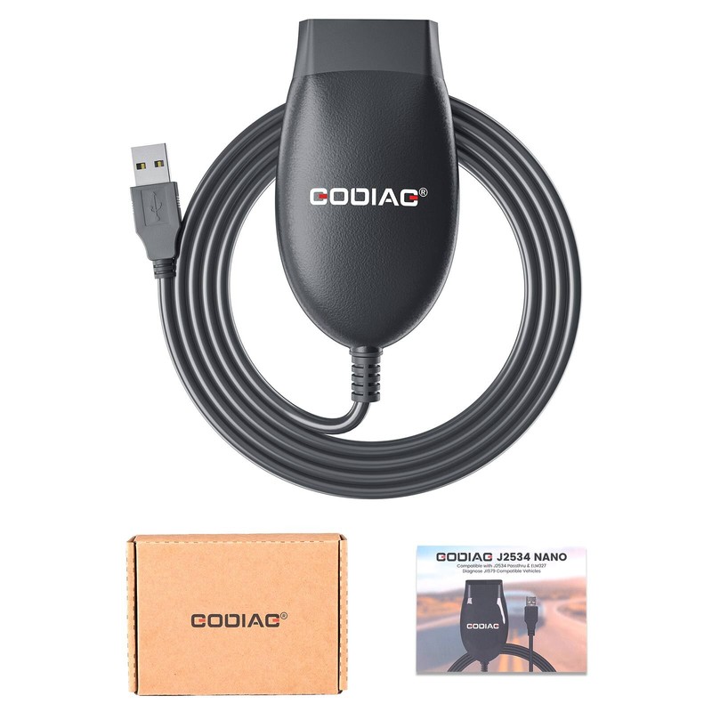 Godiag J2534 Compatible J2534 Passthru / Elm327 Diagnose J1979 Compatible Car