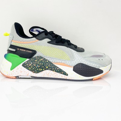 

Кроссовки Puma Boys RS X 372856-01 Blue Casual Shoes Размер 6C, Синий, RS X