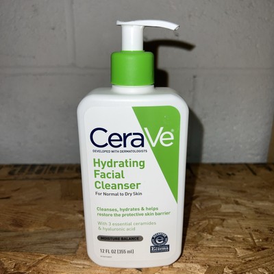 CeraVe Hydrating Facial Cleanser (12 Fl. Oz.)