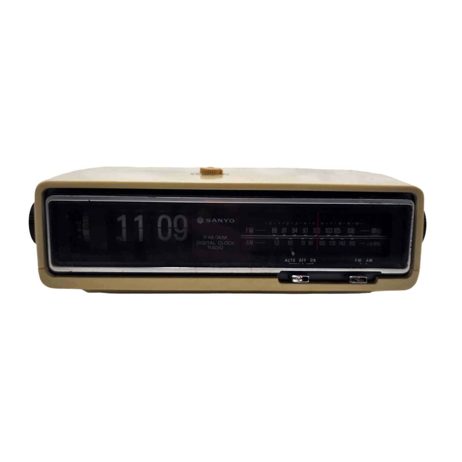 Vintage SANYO AM/FM Flip Clock Radio RM5031 - For PARTS or