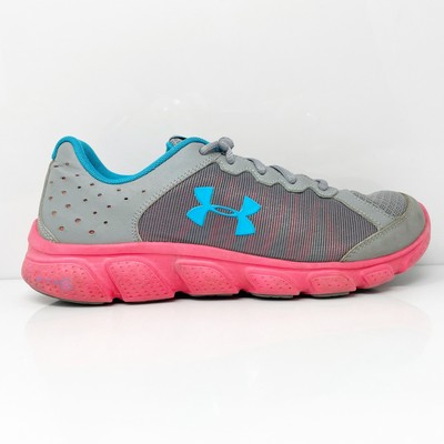 

Кроссовки для бега Under Armour Girls Micro G Assert 6 1266320-101 Серые Кроссовки Размер 7Y, Серый, Micro G Assert 6