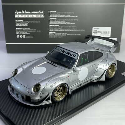 RWB930 ignition Model 1/18 エンジン付き Preorder] Ignition Model 1:18 Porsche RWB 930 Dark Red