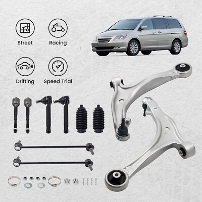 Suspension 10 Pcs Front Lower Control Arm for Honda Odyssey 2010 MS601008