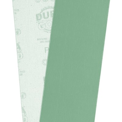 Dura-Gold 2000 Grit Green Film Longboard Sandpaper Roll 2-3/4" Wide, Hook & Loop