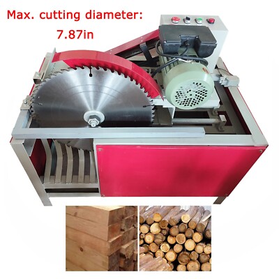220V Desktop Circular Wood Cutting Saw 7.87in Cutting Diameter Wood Saw Machine