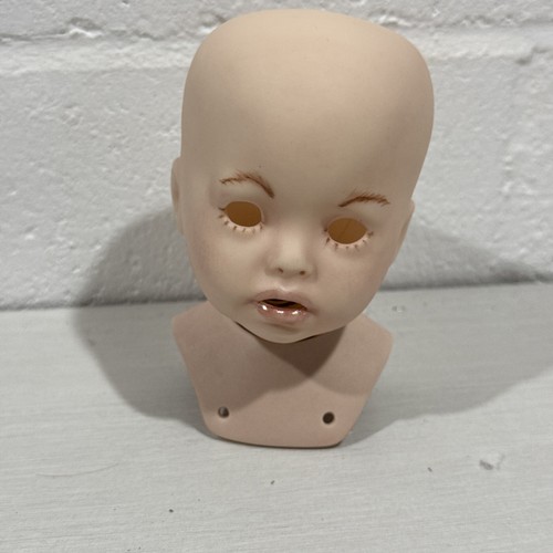 Vintage Porcelain Doll Head - Baby Shay by Rubert 1994 The Doll Artworks Inc