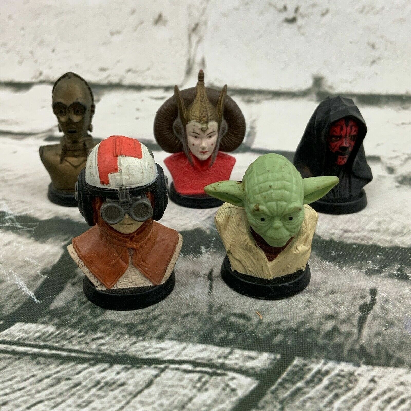 Star Wars Mini Bust Set 1999 Lucasfilm Ltd Yoda C3PO | eBay Star Wars Mini Bust Set 1999 Lucasfilm Ltd Yoda C3PO | eBay
