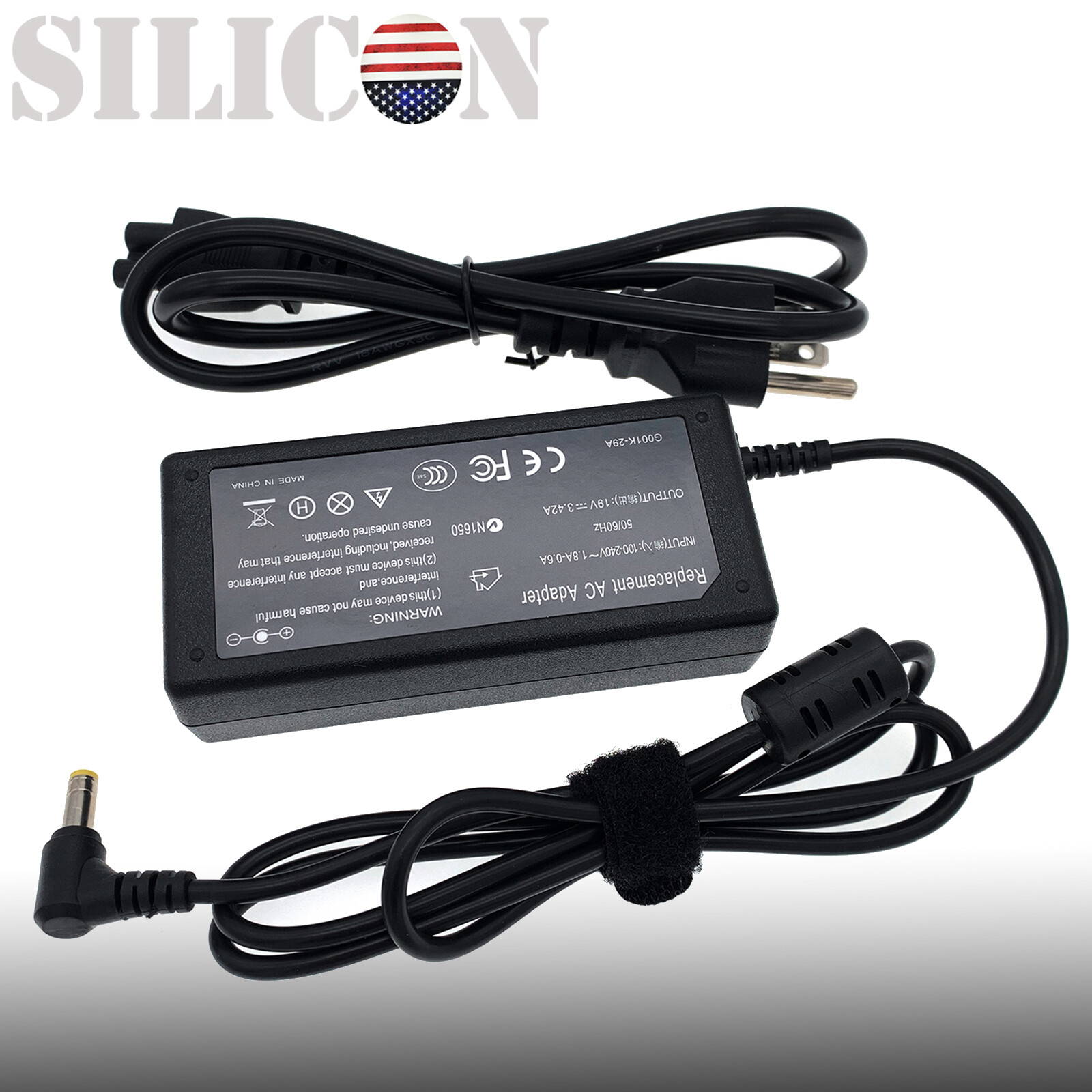 For Hp Pavilion 22cwa T4q59aa#aba Led Monitor Power Supply Cord