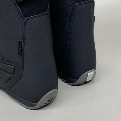 Pre-owned Burton Ruler Boa Medium Stiff Snowboard Boot Black Sz Mens 10 20317100-001