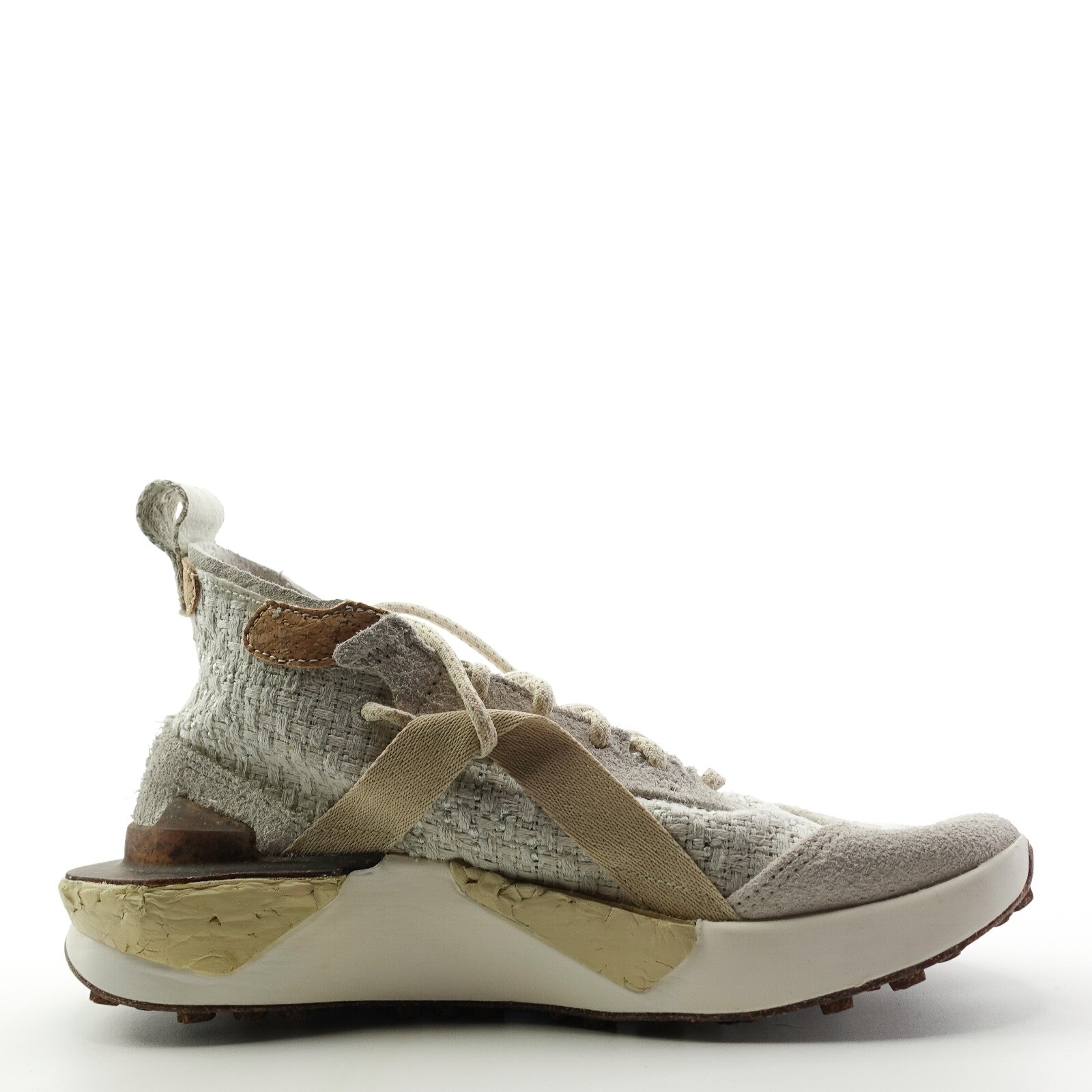 Pre-owned Nike Ispa Drifter Split Natural Shoes With Socks Mens 5.5 Cz0238 100 Womens 7 In Beige