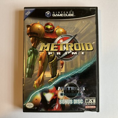 Metroid Prime Tested Working! Authentic Nintendo Gamecube Game (No Bonus Disc)