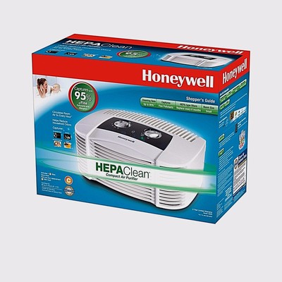 Honeywell Compact Air Purifier with Permanent HEPA Filter Brand New 