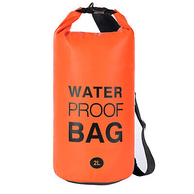 100% Waterproof Dry Bag Thick 500D PVC Dry Sack 10L/20L/30L Rafting Kayak Canoe