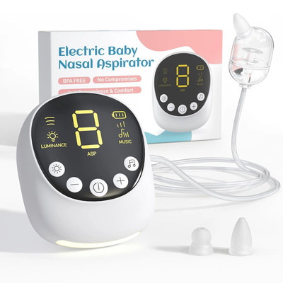 Nasal Aspirator for Baby, Bivni Hospital Grade Snot Suction for Infants, Electri