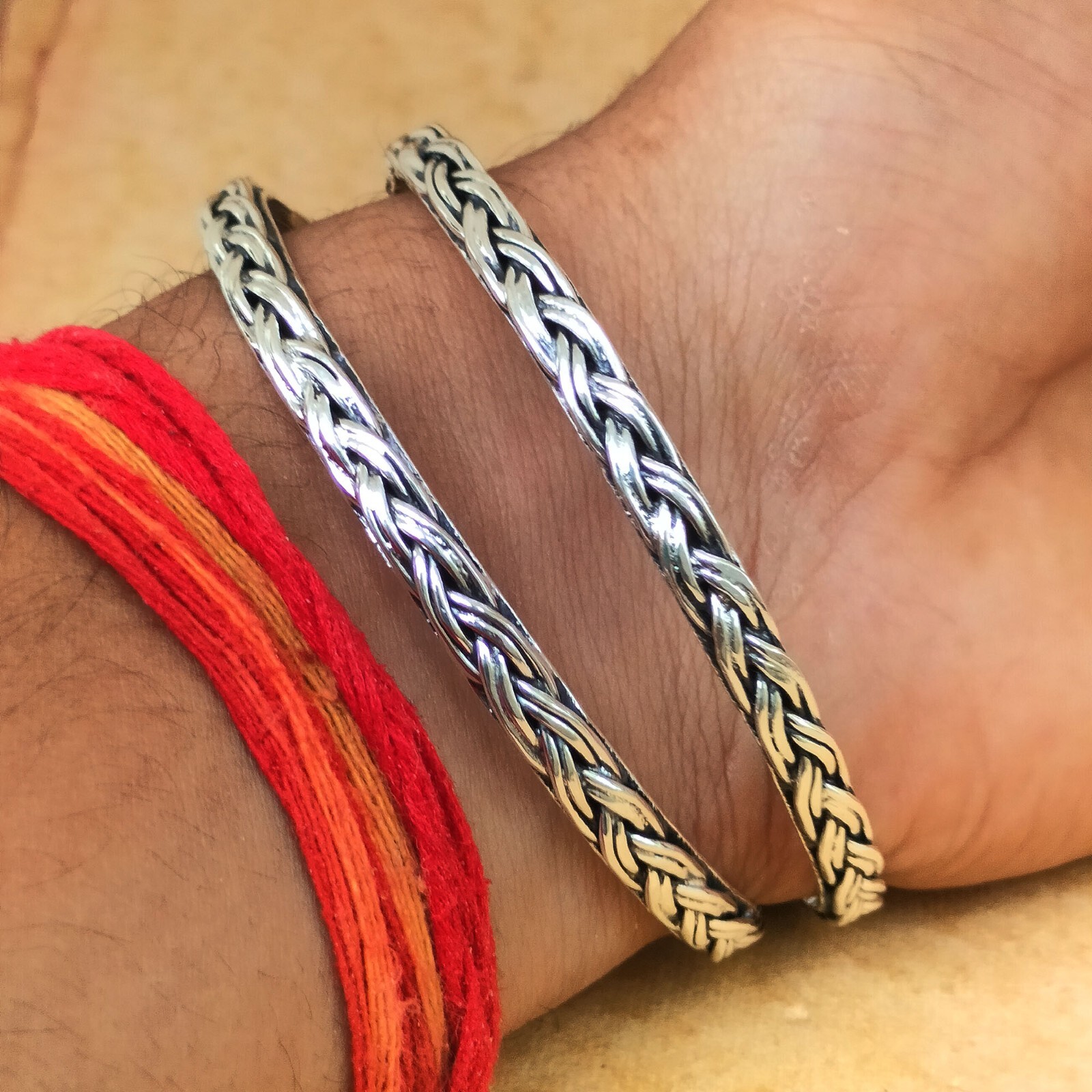 アクセサリー NEEDLES Bracelet - 925 Silver s-l1200.png
